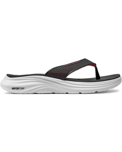 Skechers Zehentrenner vapor foam sandal 232894/bkrd - Weiß