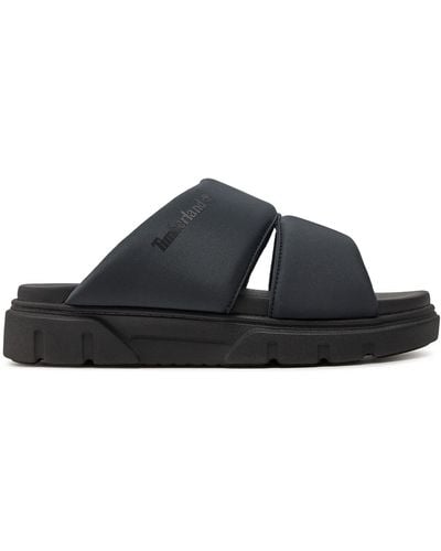Timberland Pantoletten greyfield sandal slide sandal tb0a2n21ek81 - Schwarz