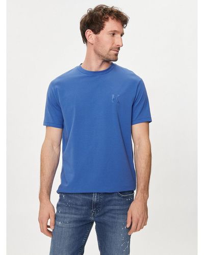 Karl Lagerfeld T-Shirt 755890 542221 Regular Fit - Blau