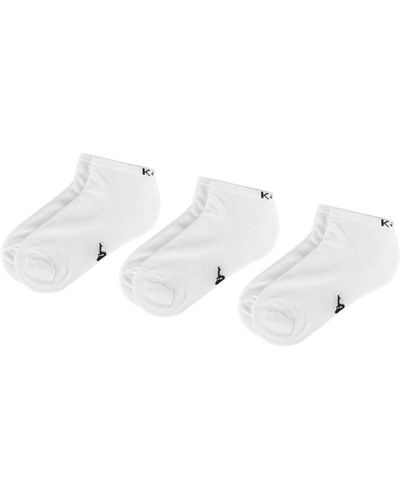 Kappa 3Er-Set Niedrige -Socken 704275 001 - Weiß