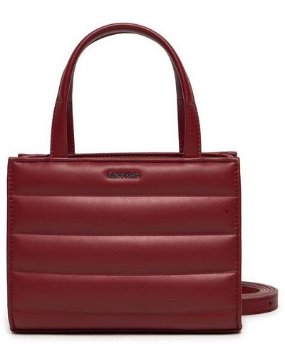 Calvin Klein LINE QUILT MINI TOTE K60K612116 Tragetasche in 