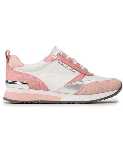 MICHAEL Michael Kors Sneakers Allie Stride Trainer 43S3Alfs3D Weiß - Pink