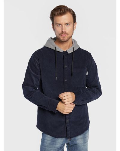 Redefined Rebel Sweatshirt Harper 214085 Regular Fit - Blau