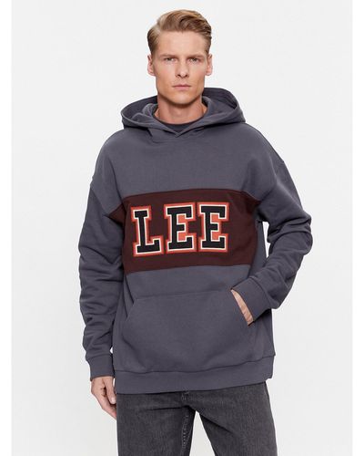Lee Jeans Sweatshirt 112342477 Loose Fit - Grau