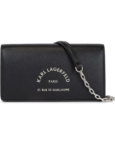 Karl Lagerfeld Handtasche 240W3247 - Schwarz