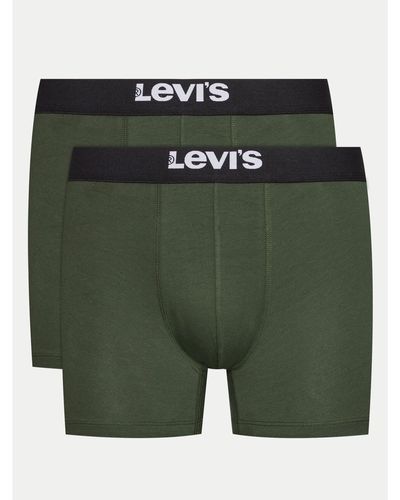 Levi's Levi' 2Er-Set Boxershorts Solid 37149-0808 Grün