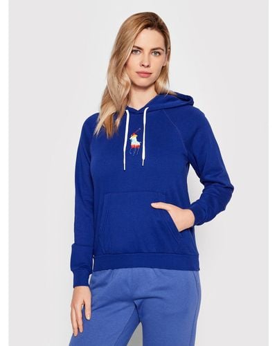 Polo Ralph Lauren Sweatshirt 211856645002 Regular Fit - Blau