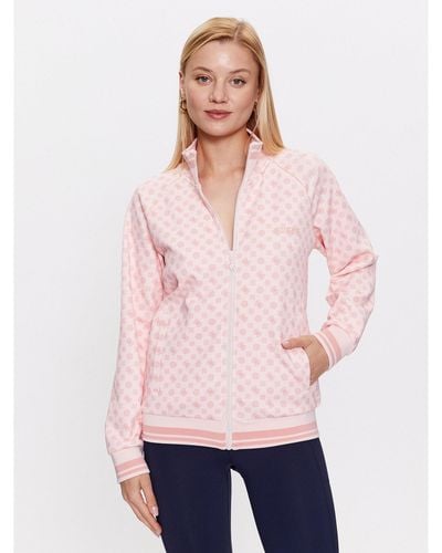 Guess Sweatshirt Aggie V3Yq00 Kb212 Regular Fit - Pink