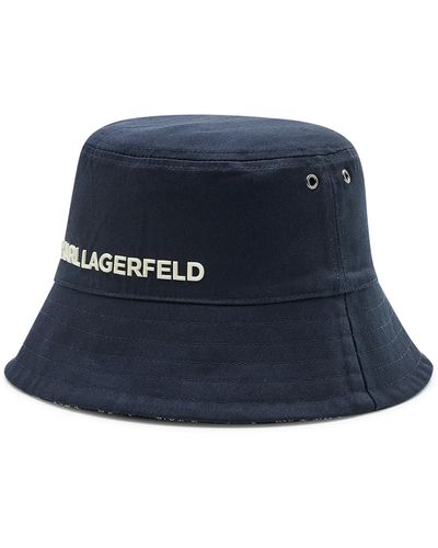 Karl Lagerfeld Hut Bucket 221W3409 - Blau