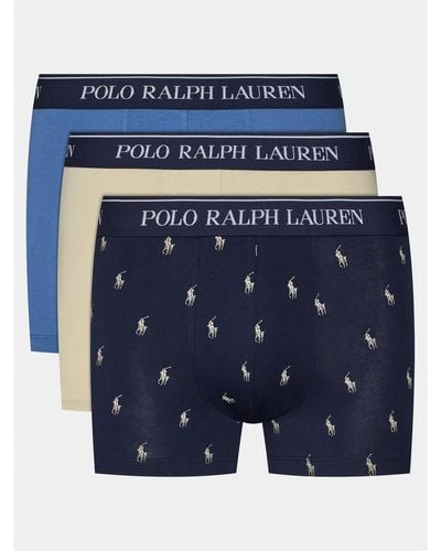 Polo Ralph Lauren 3Er-Set Boxershorts 714830299113 - Blau