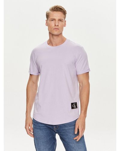 Calvin Klein T-Shirt J30J323482 Regular Fit - Lila