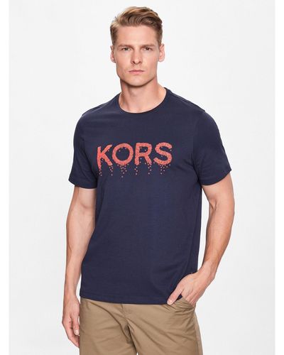 Michael Kors T-Shirt Cs351Igfv4 Regular Fit - Blau