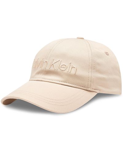 Calvin Klein Cap Must Minimum Logo K60K610613 - Natur