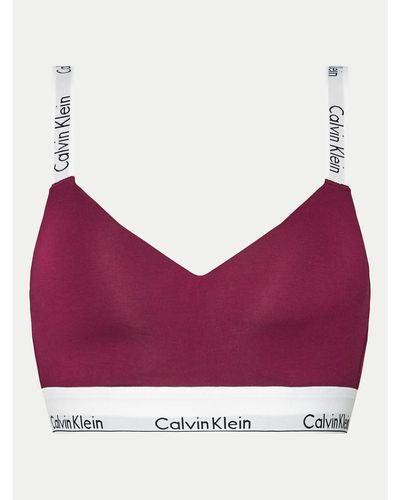Calvin Klein Bh Ohne Bügel 000Qf7059E - Lila