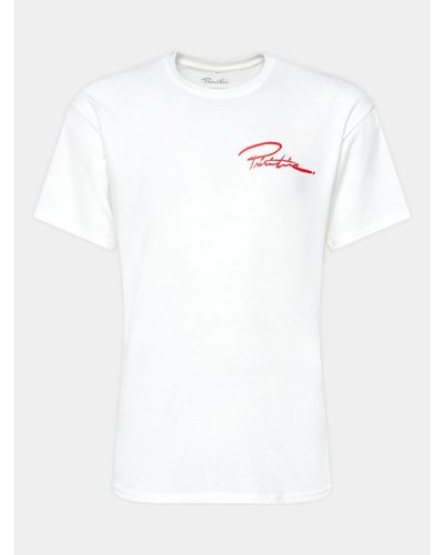Primitive Skateboarding T-Shirt Open Arms Papfa2307 Weiß Regular Fit