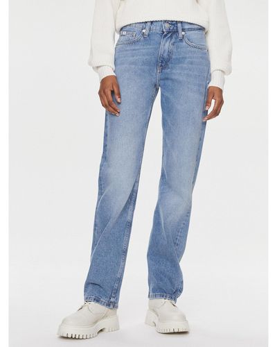 Calvin Klein Jeans J20J221222 Straight Fit - Blau