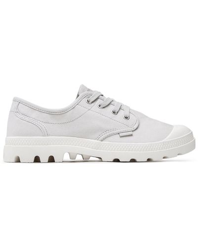 Palladium Sneakers Aus Stoff Pampa Oxford - Weiß
