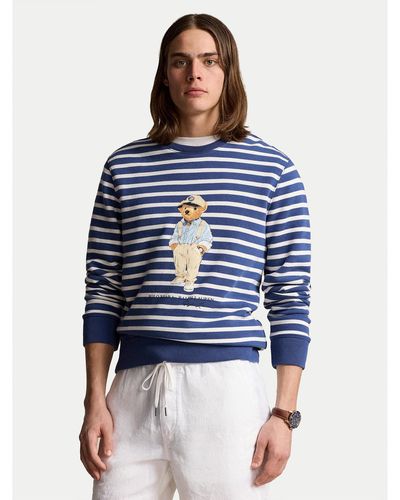 Polo Ralph Lauren Sweatshirt 710941864001 Regular Fit - Blau