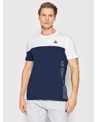 Le Coq Sportif T-Shirt 2210372 Regular Fit - Blau