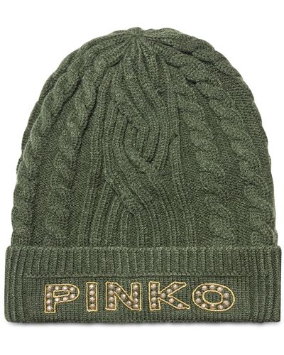 Pinko Mütze Bamboo Ai 22-23 Blk01 1G2079 A05Z Grün