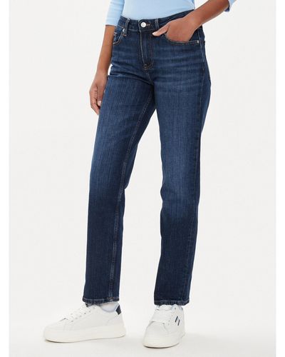 Tommy Hilfiger Jeans Classic Ww0Ww42203 Straight Fit - Blau