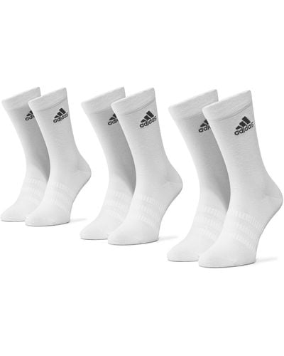 adidas 3Er-Set Hohe -Socken Light Crew 3Pp Dz9393 Weiß