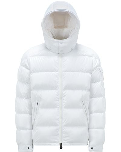 Moncler Maya Short Down Jacket For Men - White