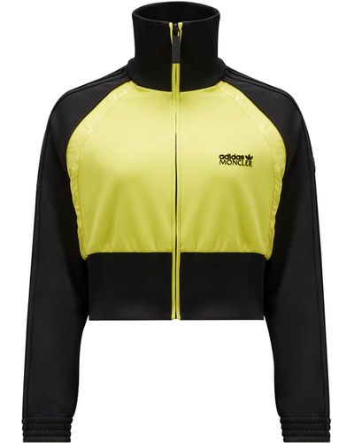 Moncler x adidas Originals Acetate Zip-up Sweatshirt - Yellow