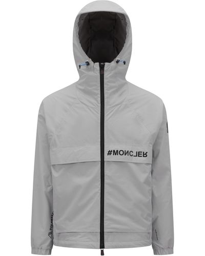 3 MONCLER GRENOBLE Foret Hooded Jacket - Grey
