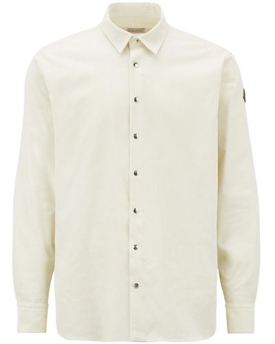 Moncler Corduroy Shirt - White