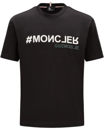 3 MONCLER GRENOBLE Logo T-shirt - Black
