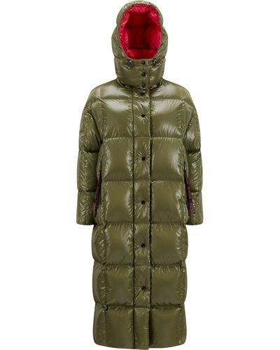 Moncler Parnaiba Quilted Coat - Green