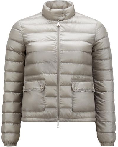 Moncler Lans Short Down Jacket - Grey