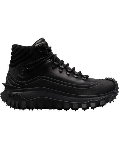 Moncler Trail Grip High Gtx High Top Sneaker - Black