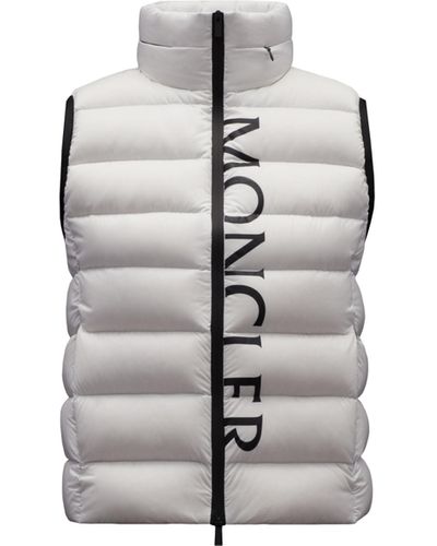 Moncler Cenis Down Vest - White