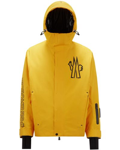 3 MONCLER GRENOBLE Moriond Ski Jacket - Yellow