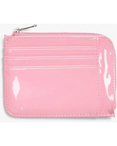 Monki Pink Zip Wallet