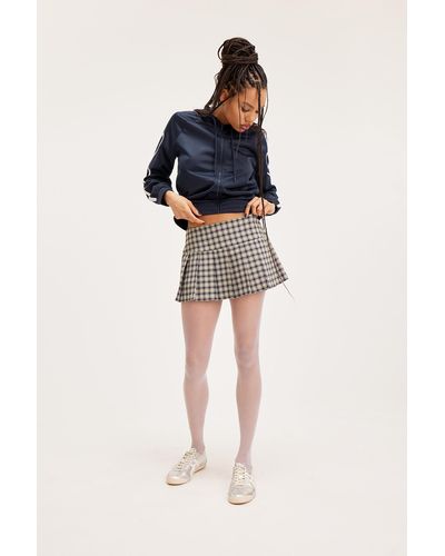 Monki Extra Short Mini Skirt - Multicolour