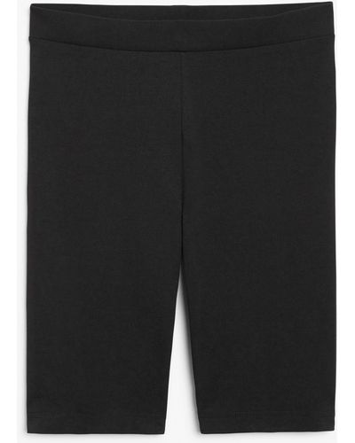 Monki Short leggings - Black