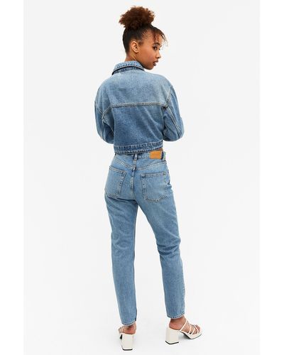 Monki Capri cropped jeans from Lyst Canada