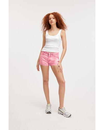 Monki Rib Fitted Tank Top - White