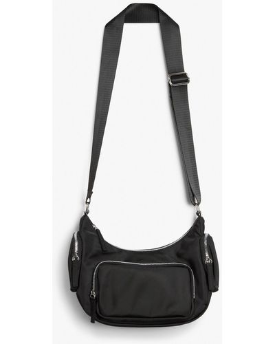 Monki Rectangular Cross Body Bag - Black