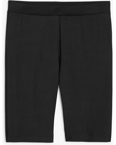 Monki Bicycle Shorts - Black