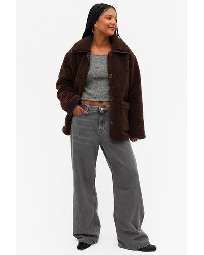Monki Fur jackets for Women | Black Friday Sale & Deals up to 30% off |  Lyst Canada