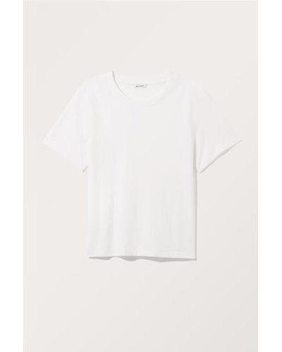 Monki T-Shirt Mit Grafikdruck - Natur