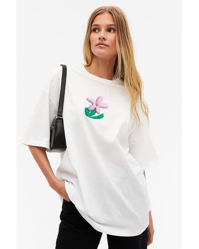 Monki oversized tee new arrivals