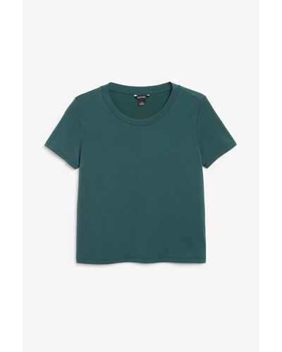 Monki Green Soft T-shirt