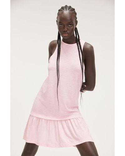 Monki Sleeveless Mini Dress - Pink