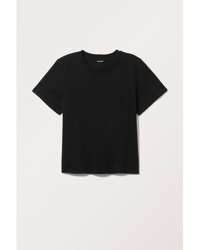 Monki Graphic Printed T-shirt - Black