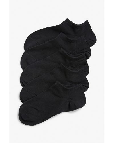 Monki 5-pack Black Ankle Socks